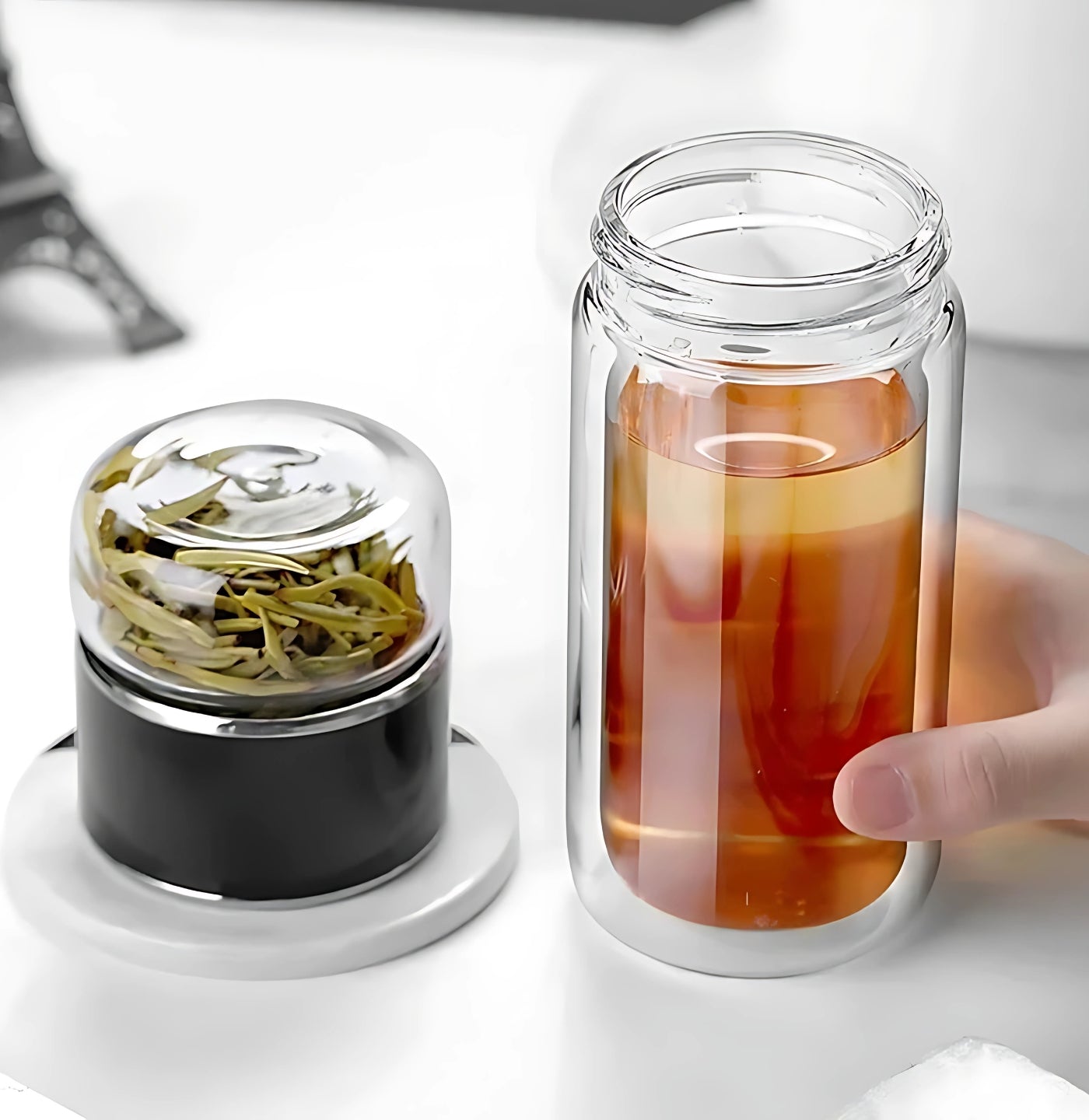 Infuseur portable en verre TeaFlow