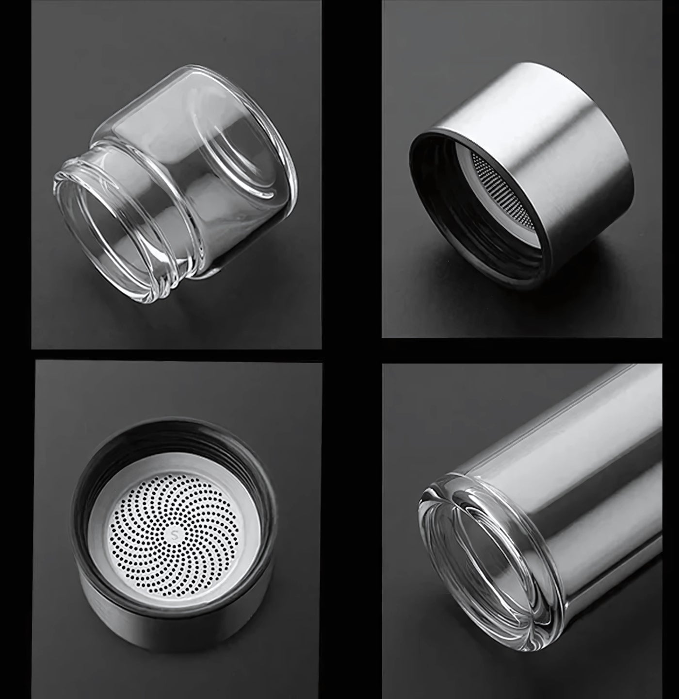 Infuseur portable en verre TeaFlow