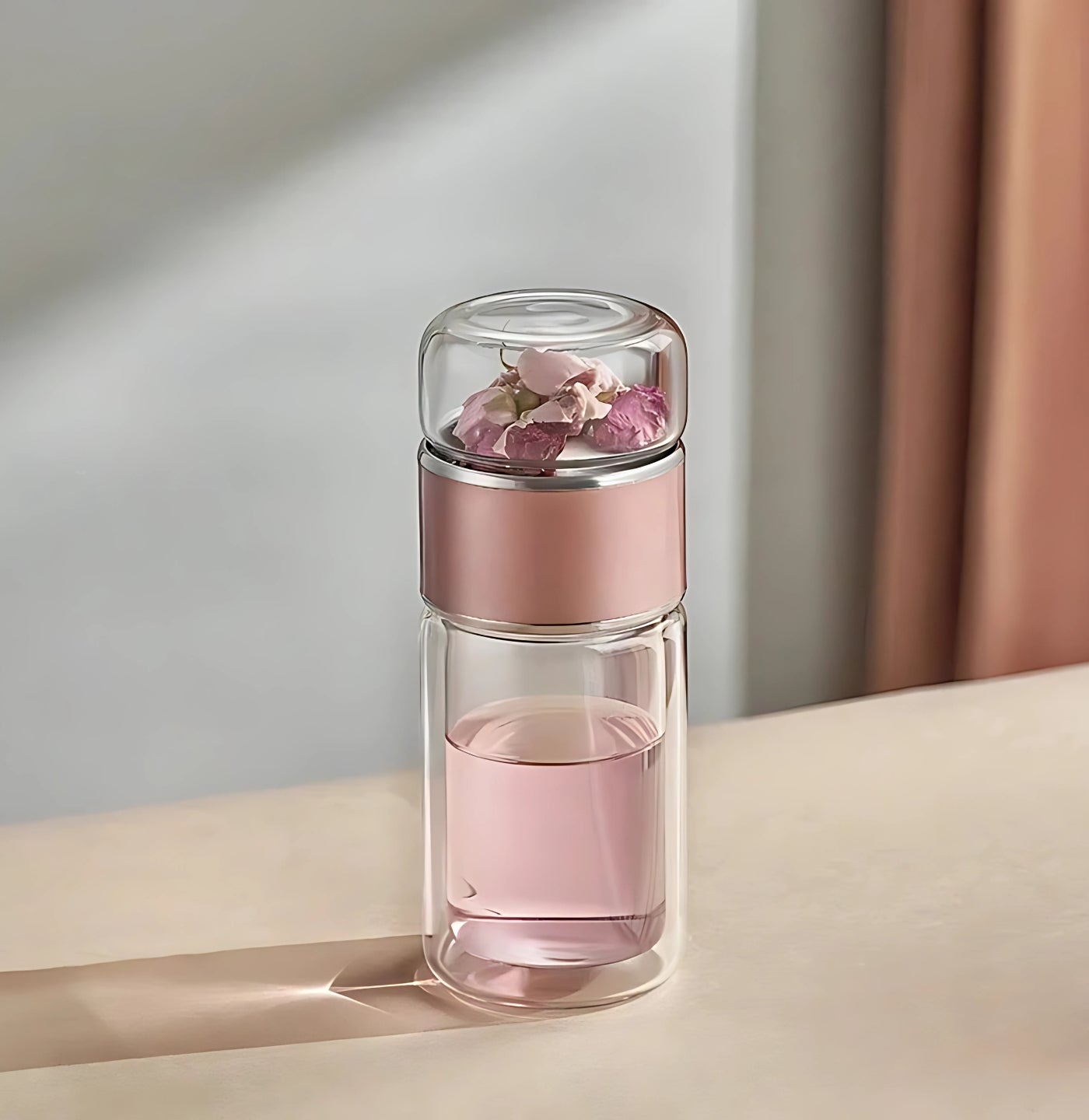 Infuseur portable en verre TeaFlow