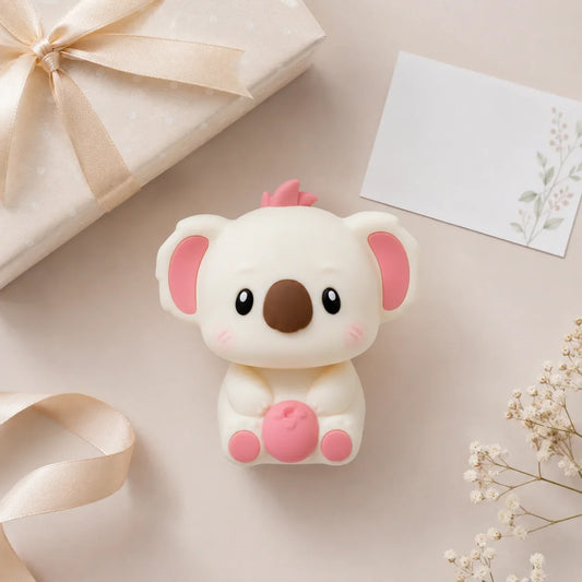 Voala Buddy kids night light presented as a Christmas gift