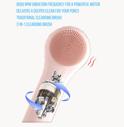 Brosse nettoyante pour le visage Glow Wave