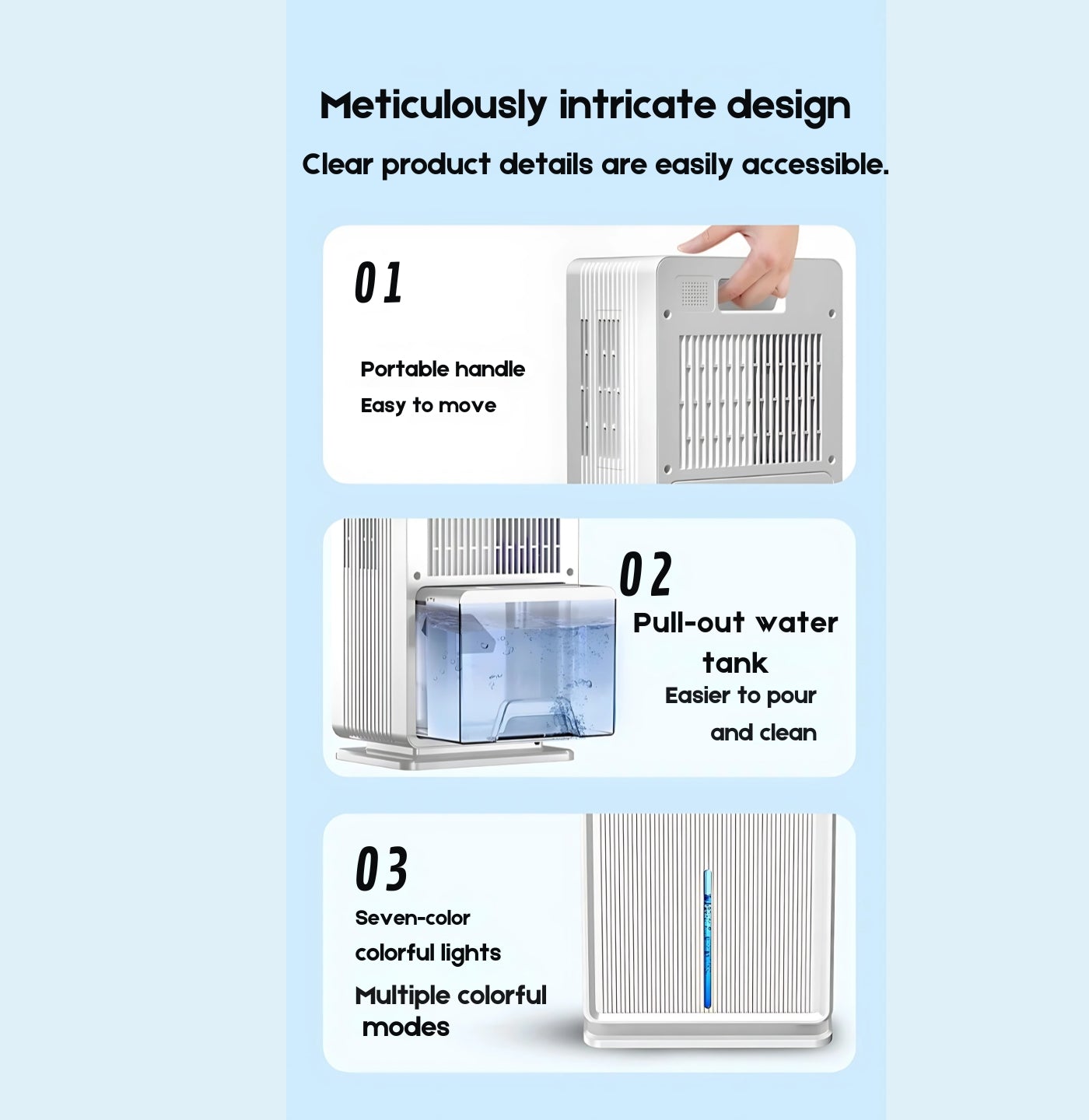 Moisture Master Air 3L Dehumidifier