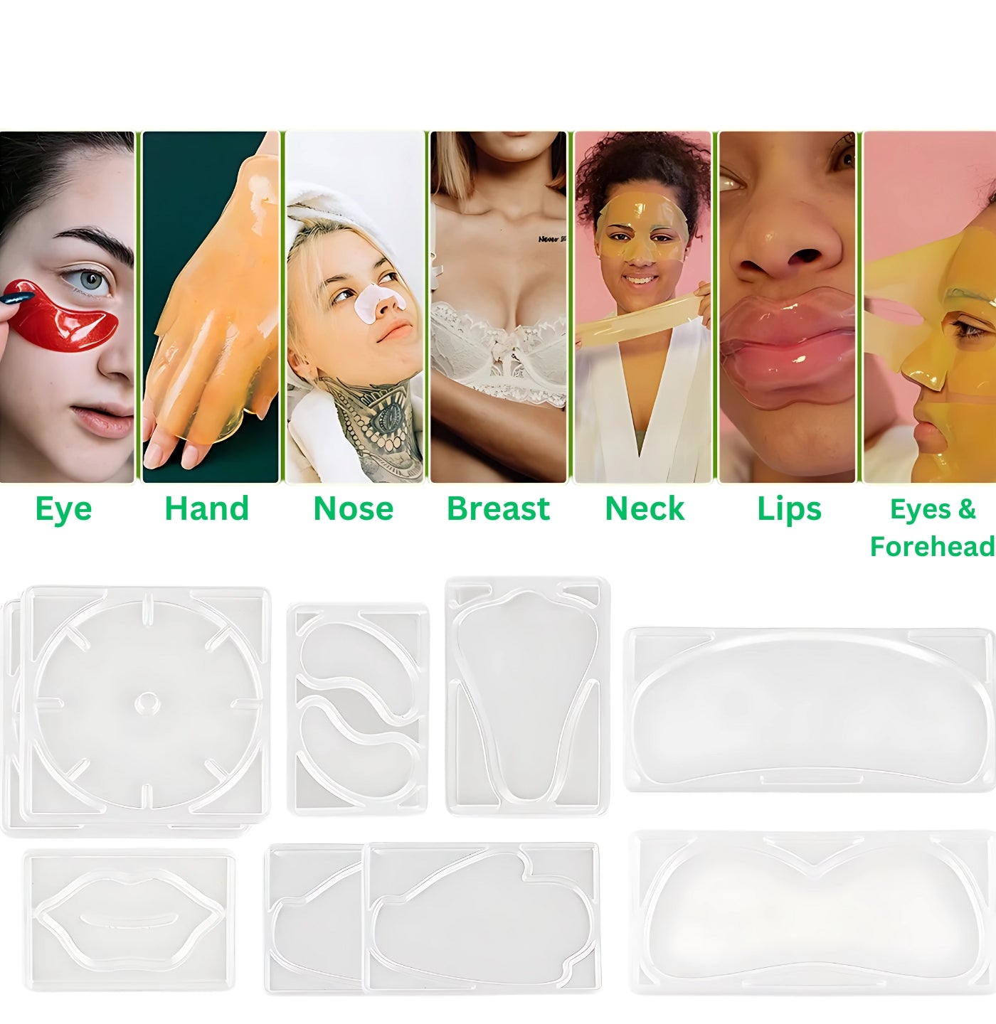 7-in-1 DIY Face Mask Set for Automatic Mask Machine